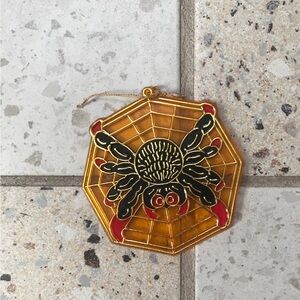 1990 Halloween window decoration